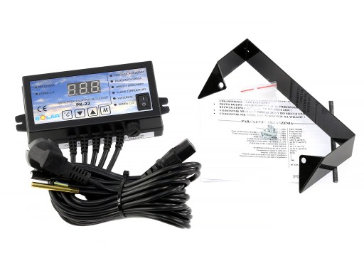 ZESTAW do kotła pieca sterownik PK-22 + dmuchawa 80 W wentylator NWS-100