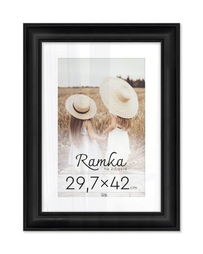 Czarna ramka na zdjęcia 29,7x42 cm Rama 42x29,7 cm