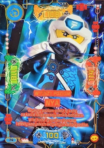 LEGO NINJAGO - KARTA Odblaskowa Seria 5 nr 074