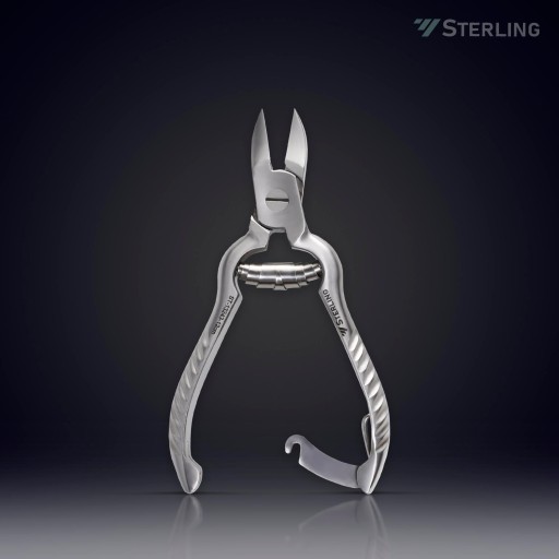 CĘGI Cążki do Paznokci PODOLOGICZNE Profesjonalne STERLING ST-13243