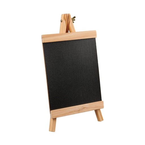 МЕЛОВАЯ ДОСКА, МАЛЕНЬКАЯ ДЕРЕВЯННАЯ EASY, 20 x 36 см
