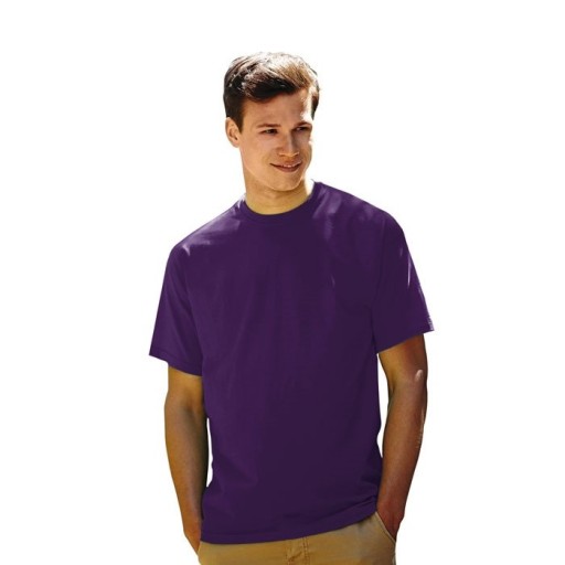 Фиолетовая футболка Fruit of the LOOM L