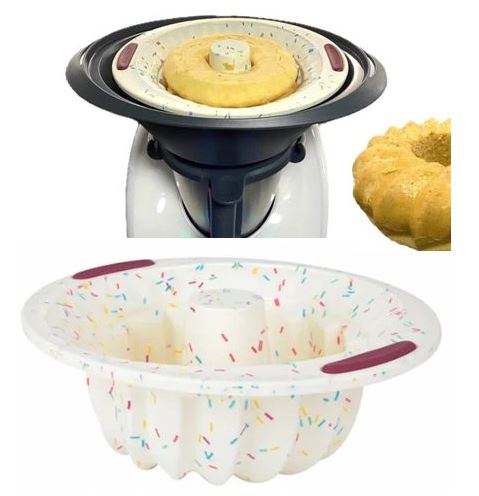ФОРМОВКА ДЛЯ КУБОВ для Thermomix TM6 TM5, СИЛИКОНОВАЯ УСИЛЕННАЯ, КРЕМОВЫЙ цвет