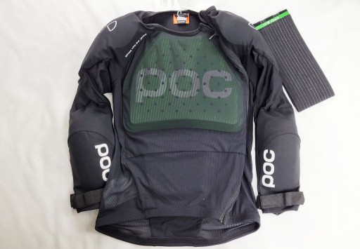 Куртка унисекс POC Spine VPD 2.0, черная, XS-S, 20