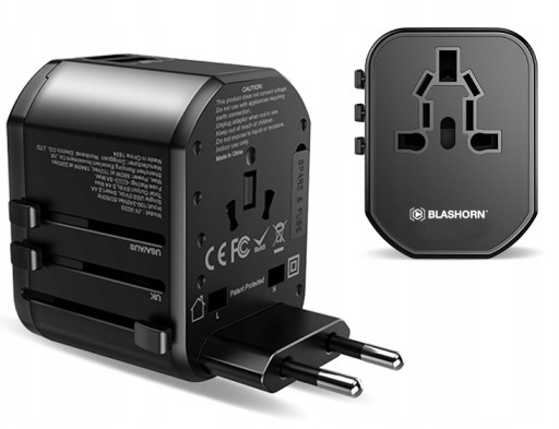 БЛОК ПИТАНИЯ ПЕРЕМЕННОГО ТОКА ДОРОЖНОЕ ЗАРЯДНОЕ УСТРОЙСТВО 4XUSB USB-C 5 УСТРОЙСТВ
