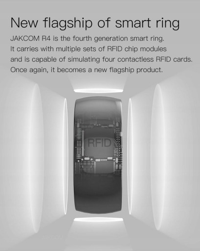 Кольцевой считыватель карт с ЧПУ Jakcom R4 IC - 8 - R4