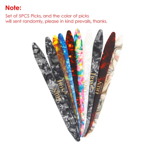 IRIN 5pcs Celluloid Picks Plectrum Oud Risha Pick