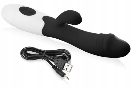 WIBRATOR ORGAZMOWY Z ŁADOWARKĄ USB - 30 FUNKCJI
