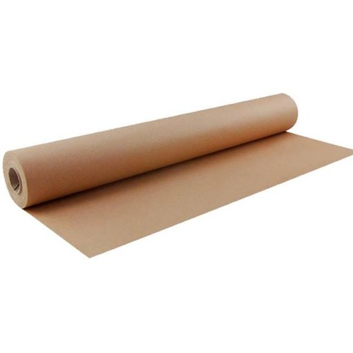 PAPIER DO PIECZENIA SILIKONOWANY BRĄZOWY 50m