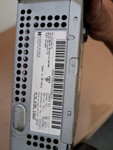 PORSCHE CAYENNE 7l 02-07 RADIO 7L5035186D