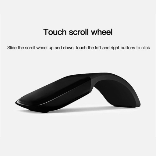 Беспроводная складная дорожная мышь Ergonomic Plu