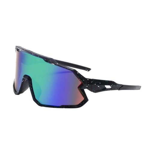 Okulary sportowe Okulary do jazdy Lekka oprawka PC Baseball Green Lens