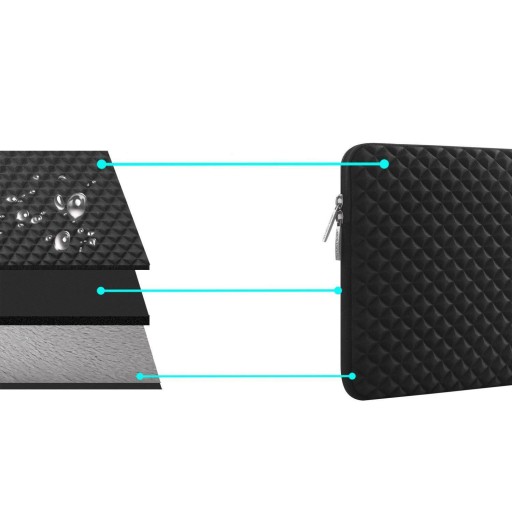 ETUI CASE POKROWIEC CZARNE DO MACBOOK AIR/PRO 13/14 2023/2022/2021 M1 M2 M3