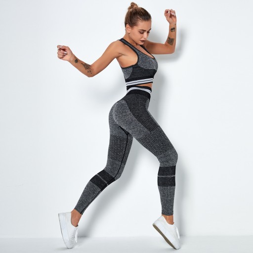 SPORTS Fitness SET топ бесшовные леггинсы L