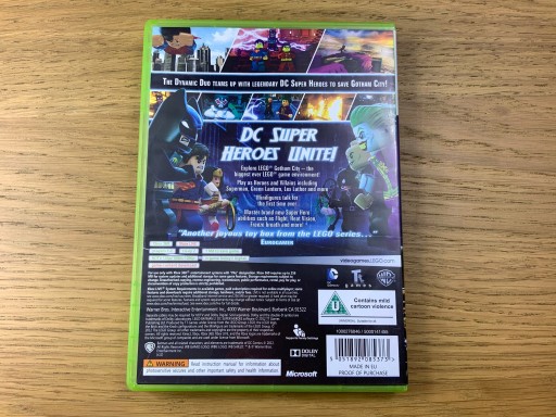 Диск LEGO BATMAN очень хорошо+ PL XBOX 360