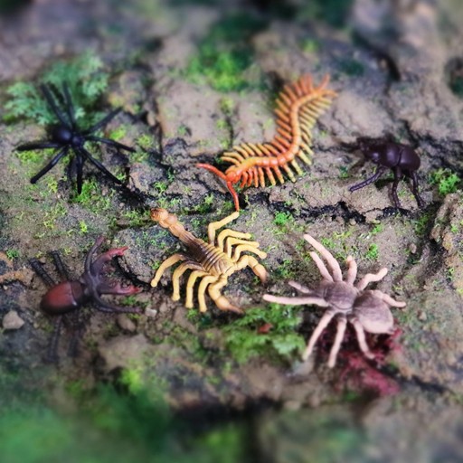 Pająk Skorpion Centipede Owad Model Zabawka