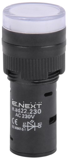 Wskaźnik LED 22mm 24V AC/DC niebieski