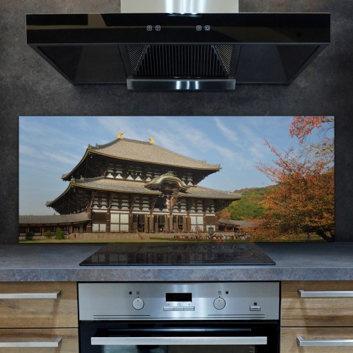 Budda Świątynia 125x50 Panel kuchenny laminowany