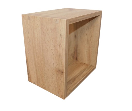 Szafka nocna DĄB WOTAN 30x30x20 Mały pokój książki
