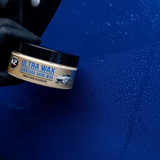 K2 ULTRA WAX АВТОМОБИЛЬНЫЙ ТВЕРДЫЙ ВОСК КАРНАУБА + РУЧКА ДЛЯ УДАЛЕНИЯ АВТОМОБИЛЬНЫХ ЦАРАПИН