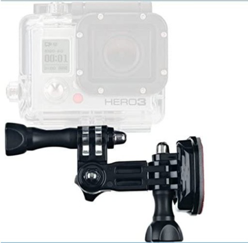 Боковое крепление Protastic для камер GoPro на шлеме.