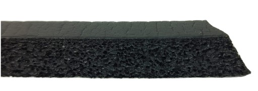 Uszczelka do drzwi pianka wygłuszająca samoprzylepna PIANKA 1x1,5cm 4m