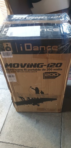 АКТИВНАЯ МОБИЛЬНАЯ КОЛОНКА IBIZA iDANCE MOVING USB SD