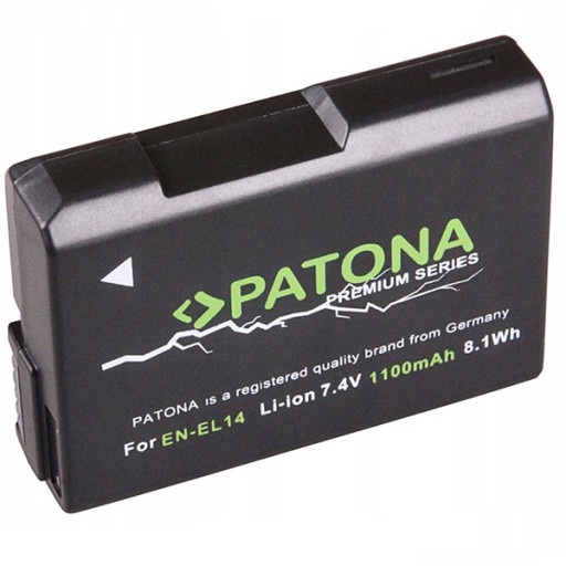 Patona Premium En-El14 Батарея в Nikon