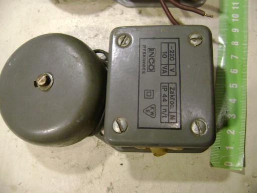 Электрический гонг BELL INCO 230V AC ОТ ВОЕННЫХ