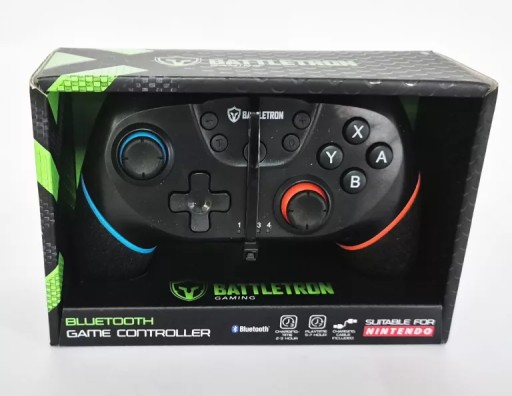 БЕСПРОВОДНОЙ ИГРОВОЙ КОНТРОЛЛЕР BATTLETRON ДЛЯ NINTENDO SWITCH
