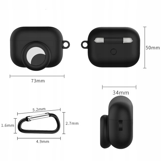ЧЕХОЛ ДЛЯ БРЕЛОК ДЛЯ AIRTAG ЧЕХОЛ ДЛЯ БРЕЛОК ДЛЯ AIRPODS PRO НАПРАВЛЯЮЩИЙ ДЛЯ БРЕЛОК ДЛЯ AIRPODS PRO