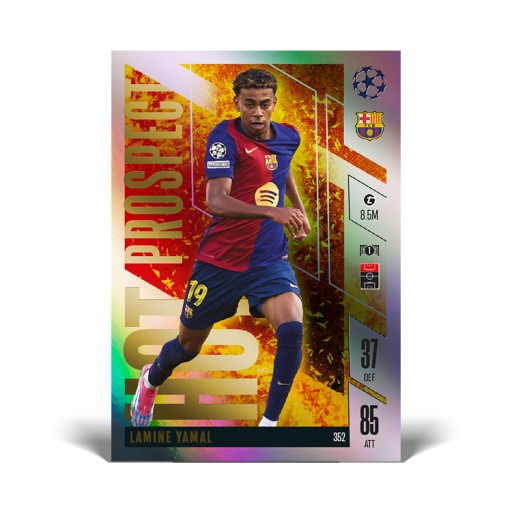 Коробка x24 Sasket Topps Match Attax Extra 2025 Герой пакет Sachet Гарантия