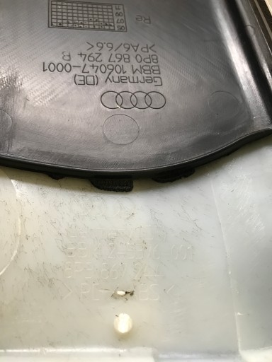 AUDI A3 8P 3D КРЫШКА СТОЙКИ ПРАВАЯ S-LINE 8P3867244