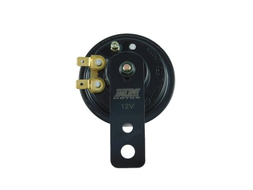Sygnał Dźwiękowy , Klakson 66 mm 12v czarno-czerwony