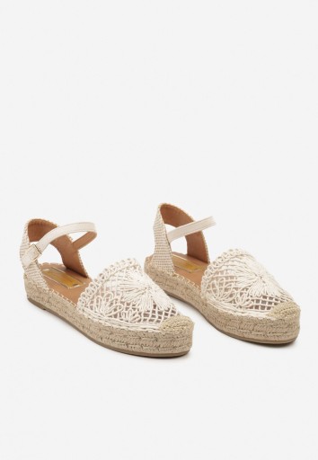 Born2Be Beżowe Espadryle damskie 39