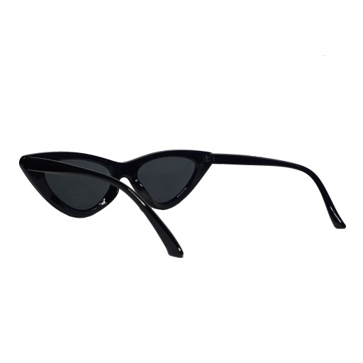 Женские солнцезащитные очки «кошачий глаз» Glam Black, фильтр UV400