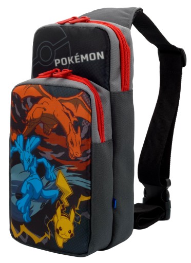 Рюкзак через плечо HORI SWITCH Pikachu Lucario Chariz