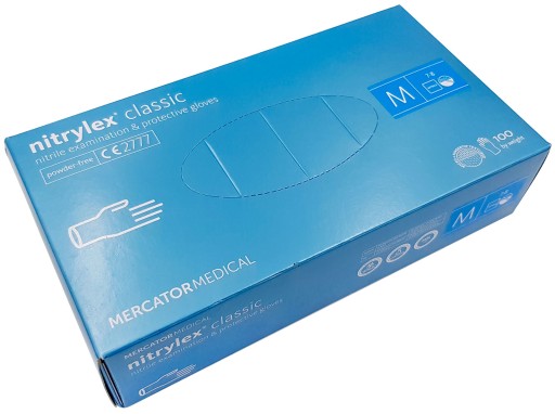 Нитриловые перчатки Mercator Nitrylex Classic - M