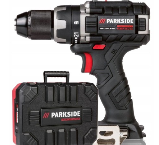 Аккумуляторная дрель-шуруповерт PARKSIDE PERFORMANCE PABSP 20-Li C3