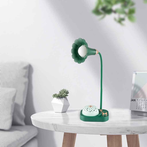 Kwiatowy przełącznik biurkowy LED Lampka nocna