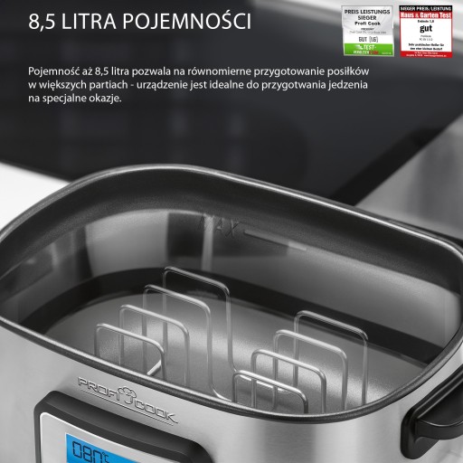 Прибор, термостат для приготовления су-вид ProfiCook PC-SV 1112