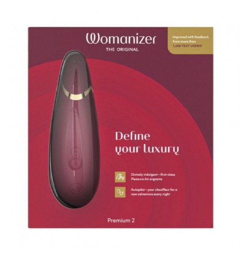 Бесконтактный массажер клитора Womanizer Premium 2