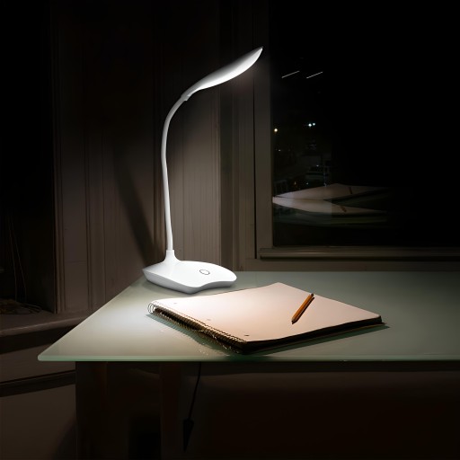 ШКОЛЬНАЯ НАСТОЛЬНАЯ ЛАМПА 14 LED USB TOUCH