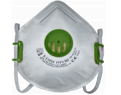 АНТИВИРУСНАЯ МАСКА Oxyline FFP3 RD