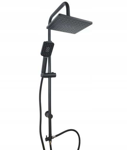 VALVEX LOFT BLACK POLSKA bateria prysznicowa umywalkowa Deszczownica czarna