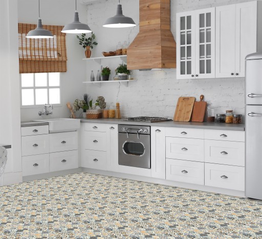TRADYCYJNY PATCHWORK kafelki PCV 20x20 cm WINYLOWE