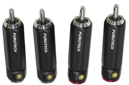 РАЗЪЕМ RCA CINCH FURUTECH FP-108R 4 ШТ. РОД ОКЦ