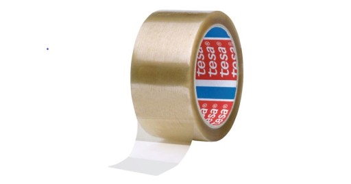 ЛЕНТА УПАКОВОЧНАЯ TESA, бесцветная, 66м x 50мм