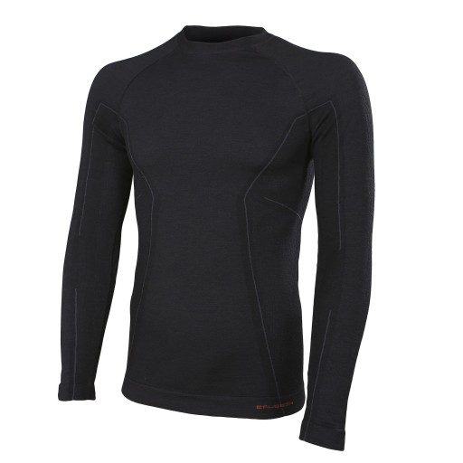 Koszulka Brubeck ACTIVE WOOL z długim rękawem 2XL