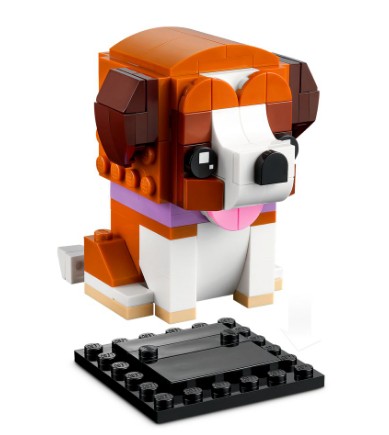 LEGO BRICKHEADZ PIES BERNARDYN PREZENT